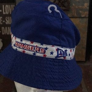 New Era NY Rangers Bucket Hat Yth